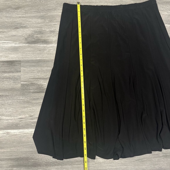 Artex Fashions Vintage Black Ruffle Skirt XL - Picture 5 of 6